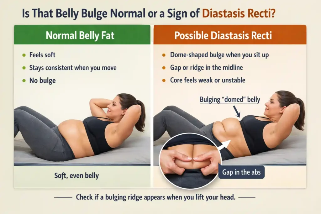 Is That Belly Bulge Normal or a Sign of Diastasis Recti Stirling